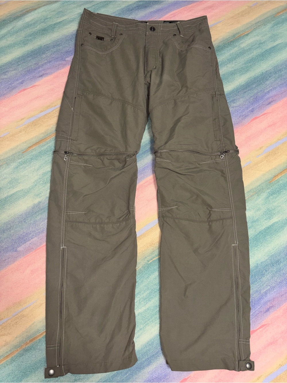 KUHL Liberator Convertible Pants Stealth Zip off size 32x32